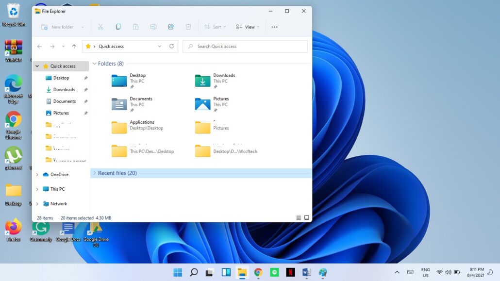 Cách khôi phục File Explorer của Windows 10 trên Windows 11