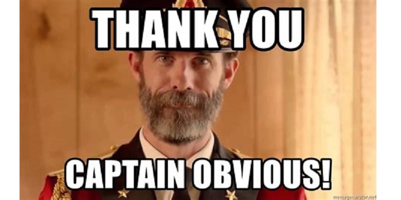 Meme Captain Obvious là gì ? Meme thâm thúy dành cho những con người không biết đùa