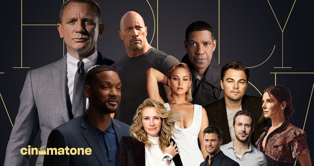 Danh sách những ngôi sao Hollywood có mức catxe cao nhất thế giới