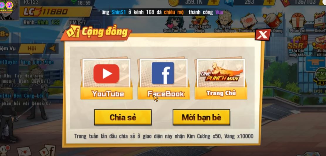 One Punch Man The Strongest - Các cách kiếm và tiêu kim cương hiệu quả trong giai đoạn đầu