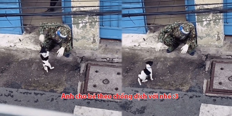 Boss mê trai đẹp thích thú nô đùa với anh lính khiến cộng đồng mạng tan chảy