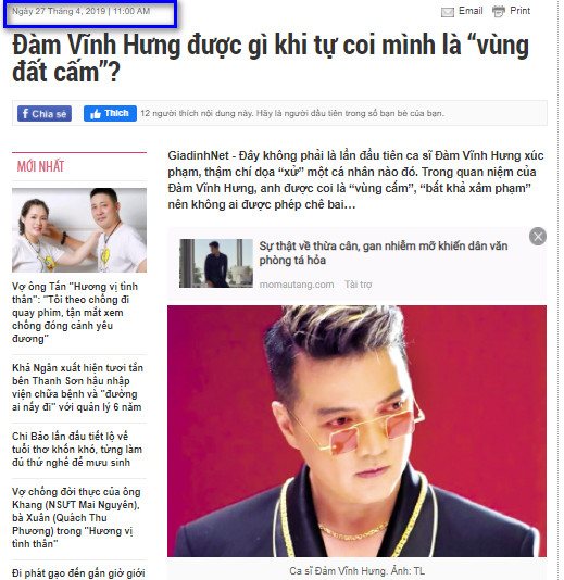 Ca Sĩ Vùng Đất Cấm lài ai ? Tại sao lại gọi là Vùng Đất Cấm