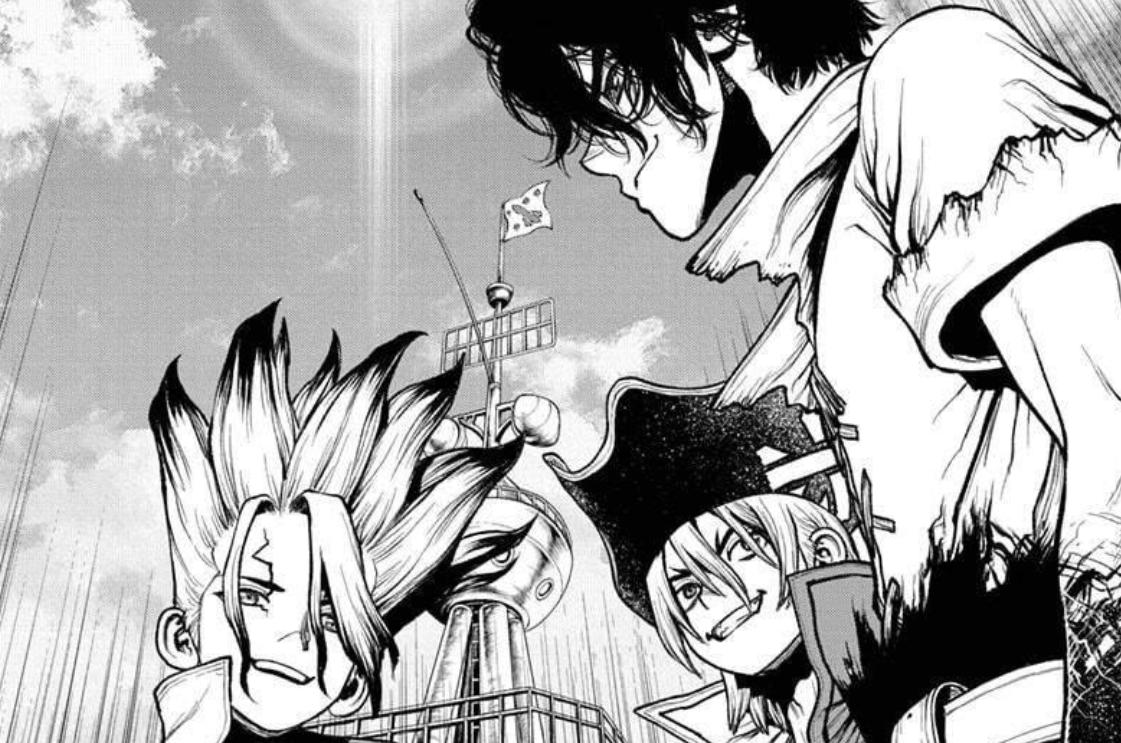 Spoiler Dr.Stone chap 208: Hội Thi Toán Học - Senku chế tạo SMARTPHONE!