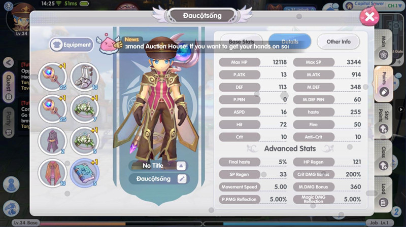 Ragnarok X: Next Generation VN – Hướng dẫn cách build Pháp sư cực mạnh trong game