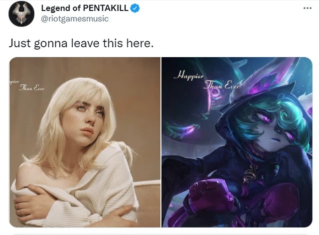 LMHT: Nữ ca sĩ Billie Eilish sẽ hóa thân thành Vex và tham gia vào sản phẩm âm nhạc mới nhất?