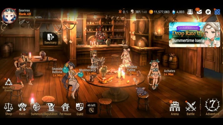 Hướng dẫn cách nhập và tổng hợp Giftcode Epic Seven mới nhất Tháng 9 năm 2021