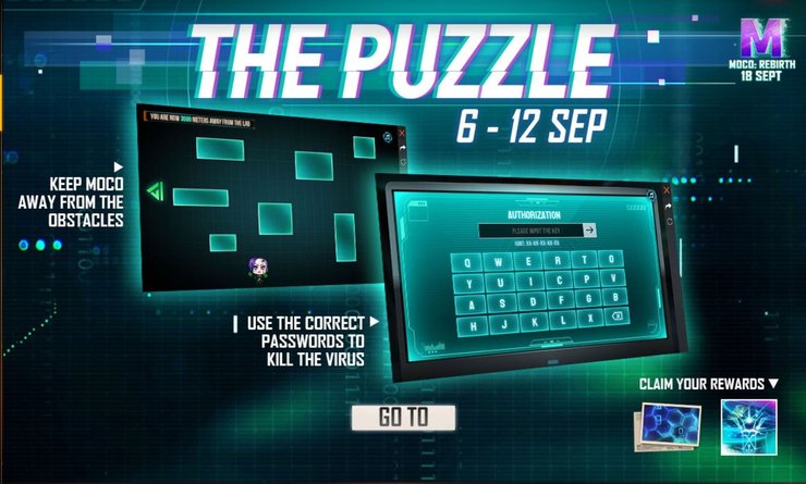 Free Fire: Cách giành chiến thắng mini game The Puzzle để nhận nhân vật Moco