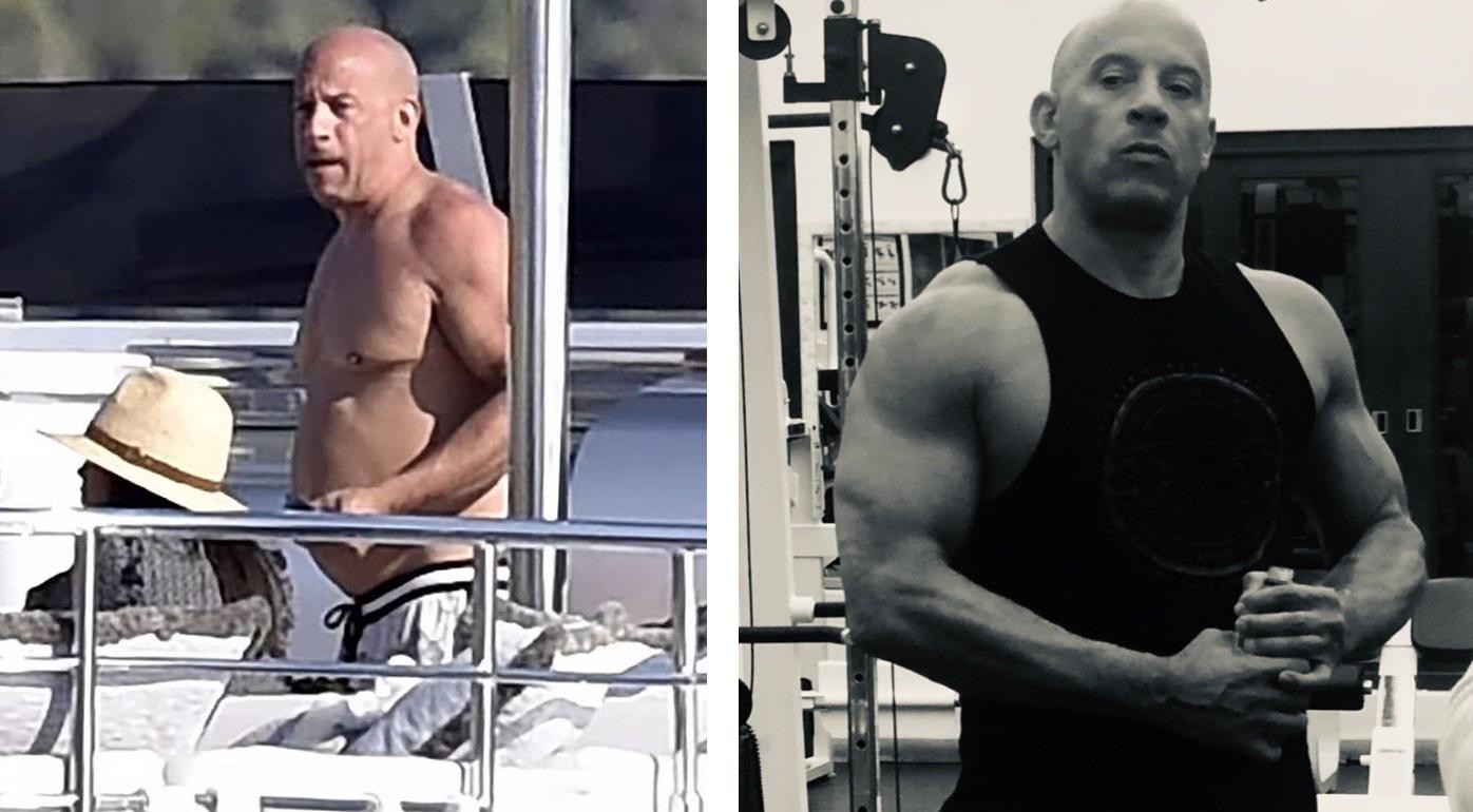 Sao Fast&Furious Vin Diesel khiến dân tình choáng váng với thân hình 6 múi...toàn mỡ