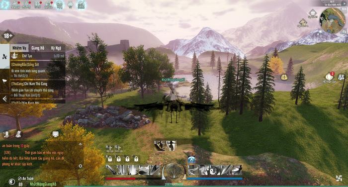 Trải nghiệm cuộc đời lãng khách tự do trong Nhất Mộng Giang Hồ VNG