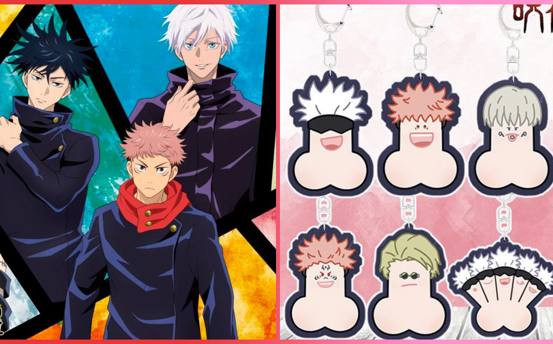 Chết cười với loạt móc khóa Jujutsu Kaisen hình **!!