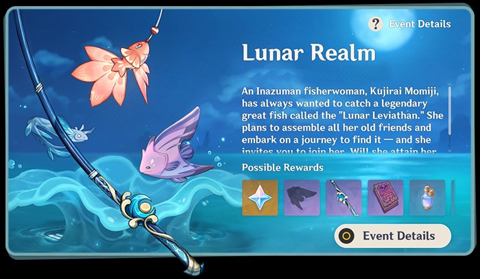 Genshin Impact - Hướng dẫn sự kiện Vương Quốc Ánh Trăng để nhận quà giới hạn từ game