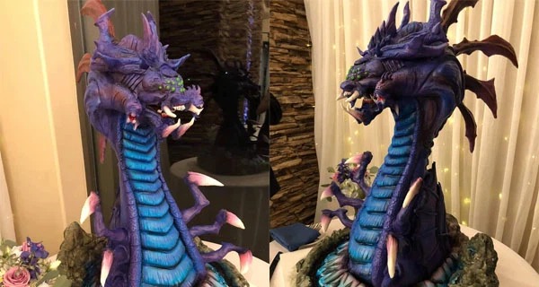 LMHT: Xuất hiện một chiếc bánh kem hình Baron do game thủ tự làm cực đẹp mắt, nặng đến hơn 45 kg