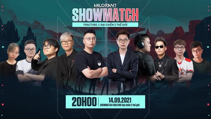 Cặp "Song Long" Refund Gaming quẩy nhiệt trong Showmatch Fracture của Valorant