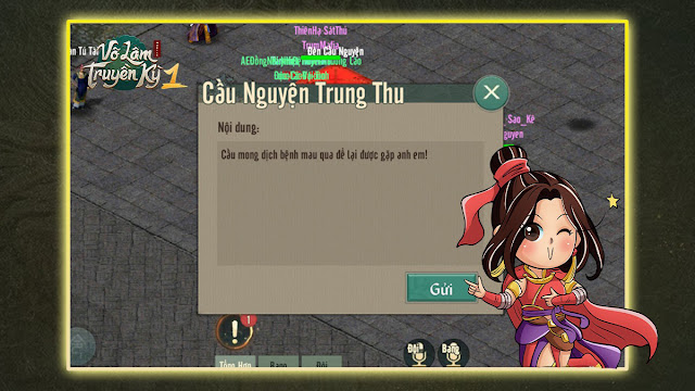 Những ước nguyện Trung thu “siêu cấp đáng yêu” của game thủ Võ Lâm Truyền Kỳ 1 Mobile
