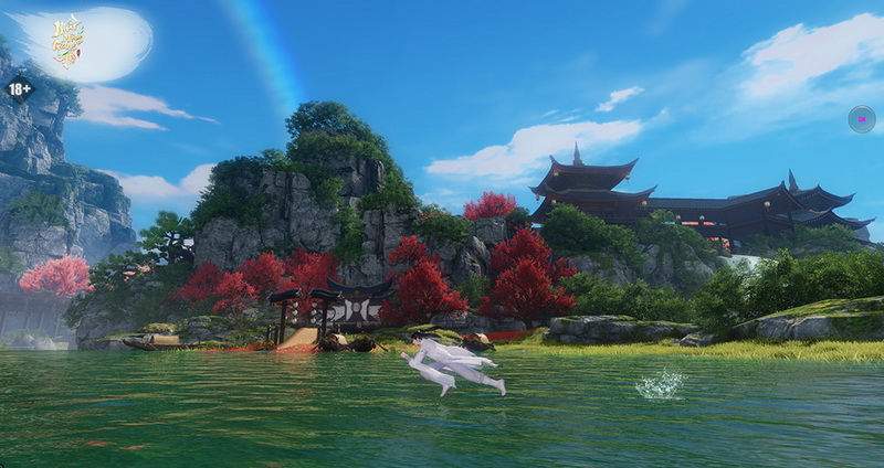 Khinh công trong Nhất Mộng Giang Hồ VNG mang: Đã đẹp lại còn hỗ trợ chiến đấu