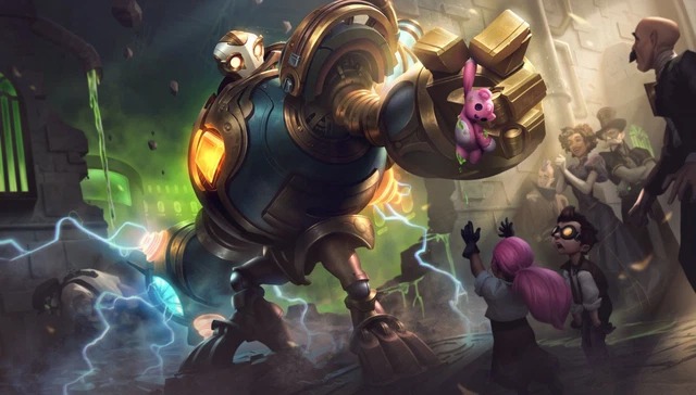 LMHT: Blitzcrank Vinh Quang nhận cơn mưa lời chê từ cộng đồng game thủ vì quá kém chất lượng