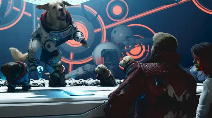 Marvel's Guardians of the Galaxy ra mắt trailer dành riêng cho chú chó Cosmo