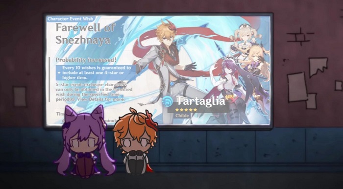 Genshin Impact: Streamer Trung Quốc tặng 1200 nhân vật Childe cho người xem khi thua kèo cược với fan