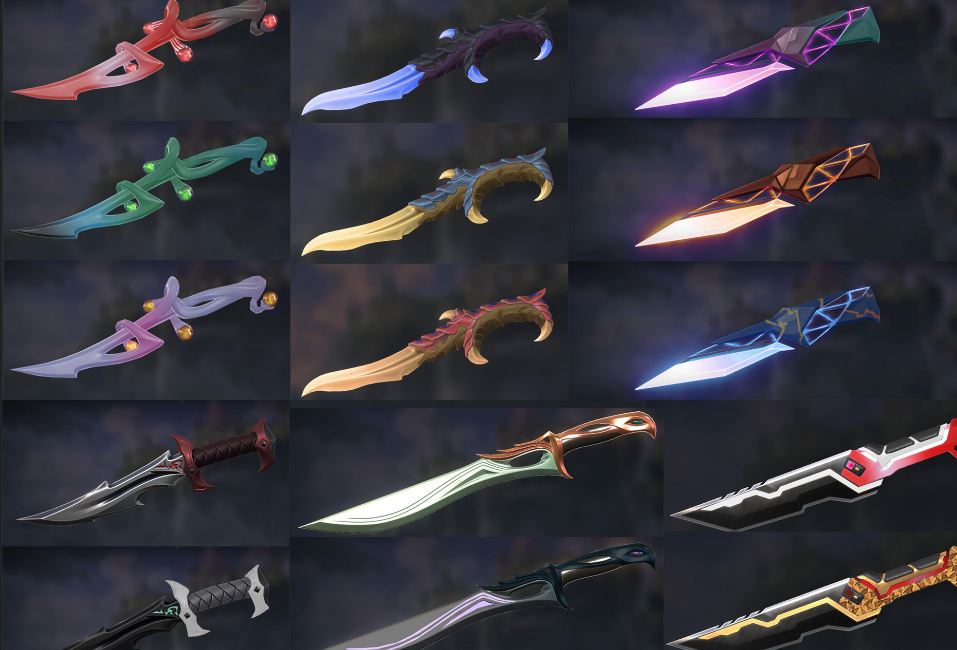 Valorant: Tổng hợp tất cả các skin Dao đẹp nhất và cách sở hữu chúng trong game