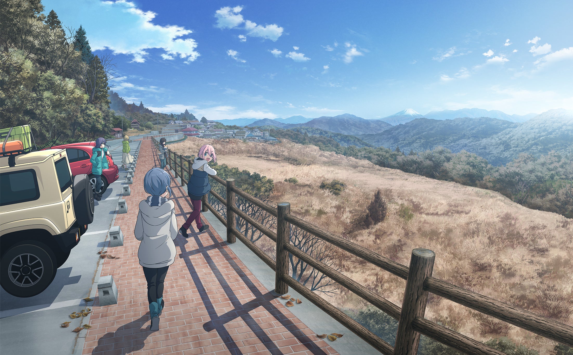 Anime Movie Yuru Camp - Laid-Back Camp chốt lịch công chiếu vào hè năm 2022