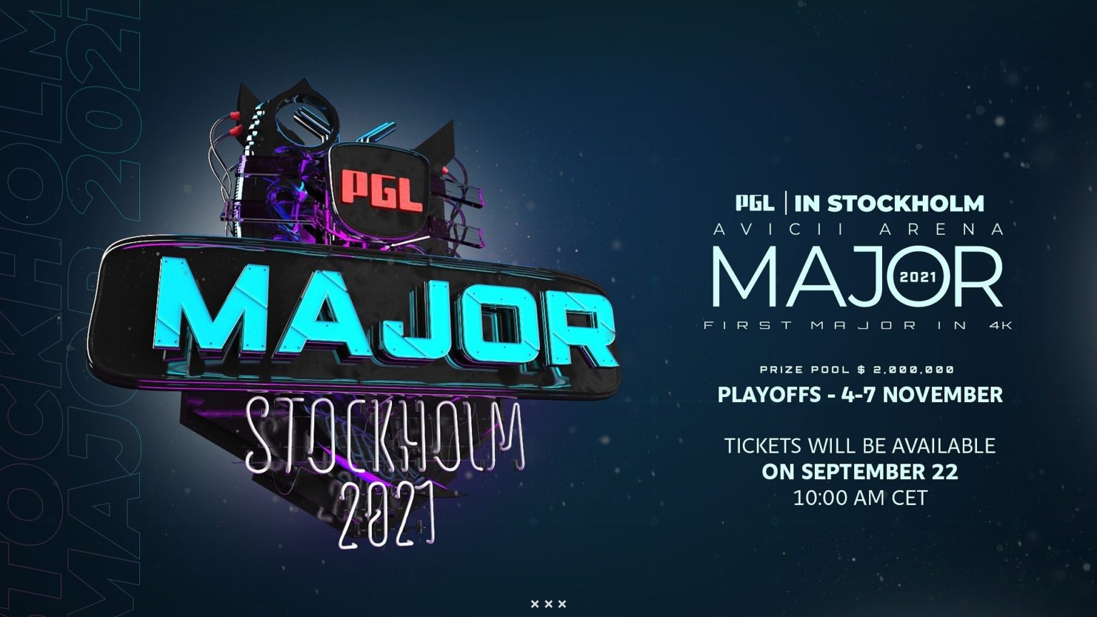 Danh sách đầy đủ những đội tuyển tham dự PGL Major Stockholm năm nay