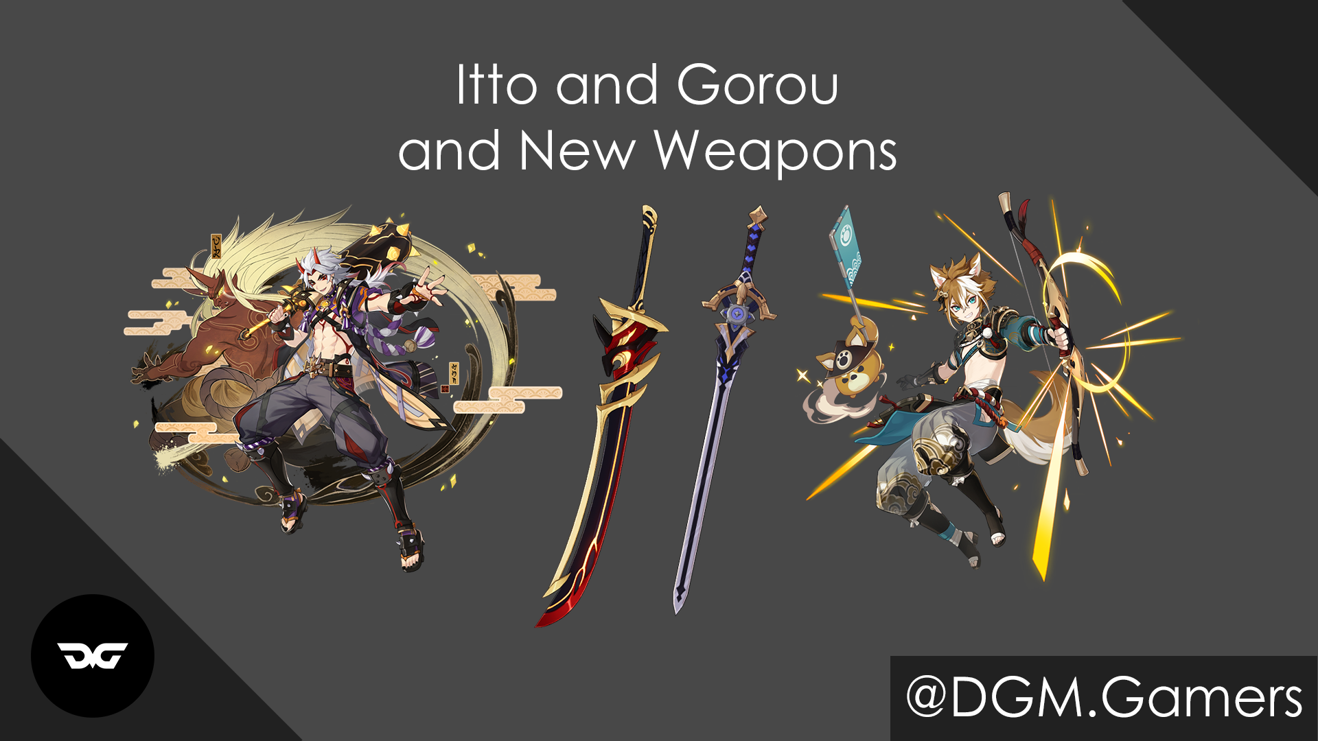 Genshin Impact - Bổ sung thêm 2 vũ khí trong 2.3 - Kiếm trấn của Albedo và Đại kiếm trấn của Itto