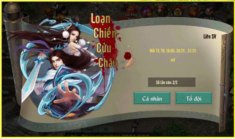 Chơi game sinh tồn theo cách của game thủ Võ Lâm Truyền Kỳ 1 Mobile