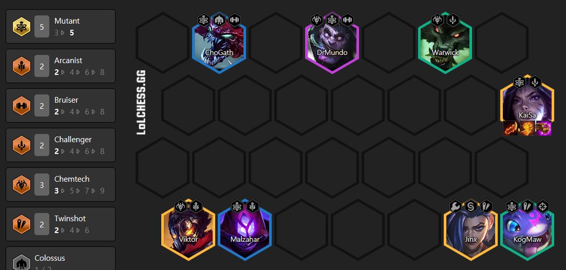 DTCL Mùa 6.5: Hướng dẫn Top đội hình Đột Biến mạnh nhất Rank Thách Đấu bản 12.9