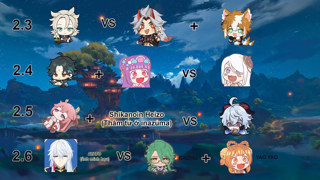 Genshin Impact Leaker trở lại với thông tin banner nhân vật từ 2.3 đến tận 2.6 - Ayato sẽ sớm ra mắt?