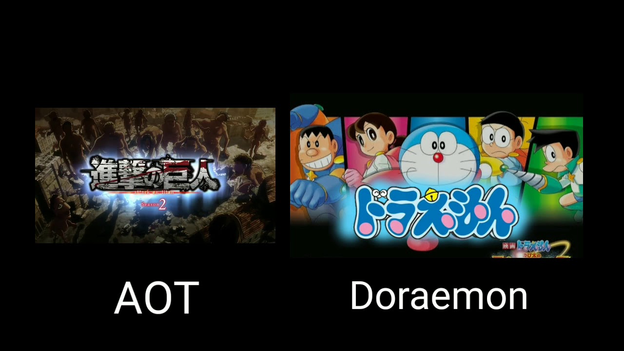Sẽ ra sao khi Doraemon kết hợp cùng Attack on Titan? Tưởng không hợp mà hợp không tưởng...