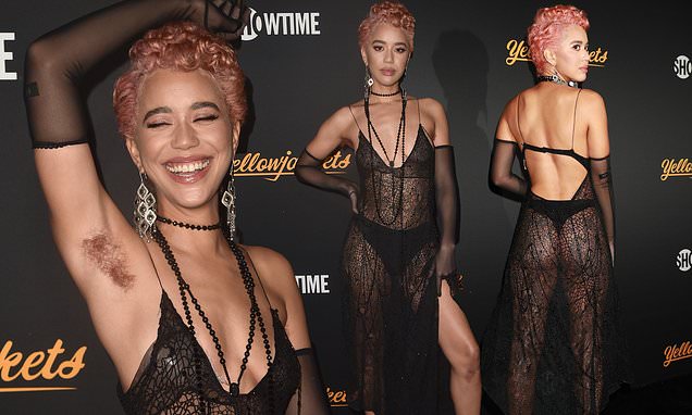 Nữ chính Yellowjackets khiến dân tình "nóng mặt" khi để "lộ hàng" trong buổi ra mắt phim 