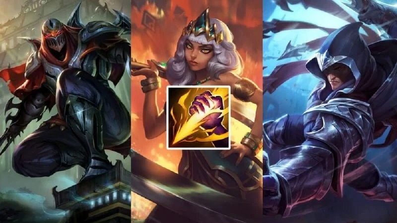 LMHT: Vì sao bộ 3 Sát thủ Qiyana, Zed và Talon lại trở nên quá bá đạo với vai trò Đi rừng?