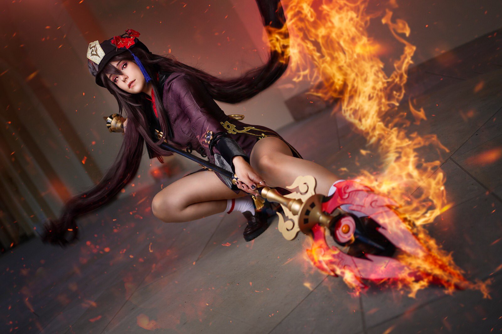 Loạt ảnh cosplay Hu Tao Genshin Impact khiến game thủ trầm trồ