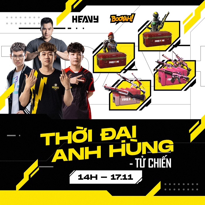 Heavy cùng HQ, GOW ra mắt sản phẩm đặc biệt trước thềm đấu Đông Nam Á