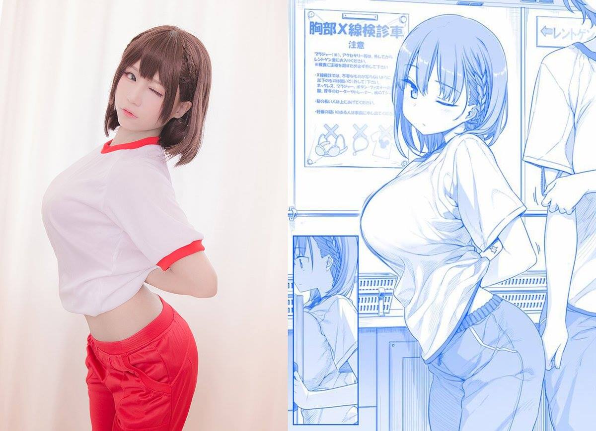 Xỉu vì ngộp với loạt ảnh cosplay Tawawa On Monday 'nội dung' siêu chất lượng