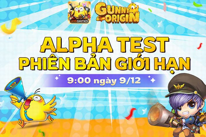 Gunny Origin sẽ chính thức bước vào Alpha Test sáng ngày 9 tháng 12 tới đây