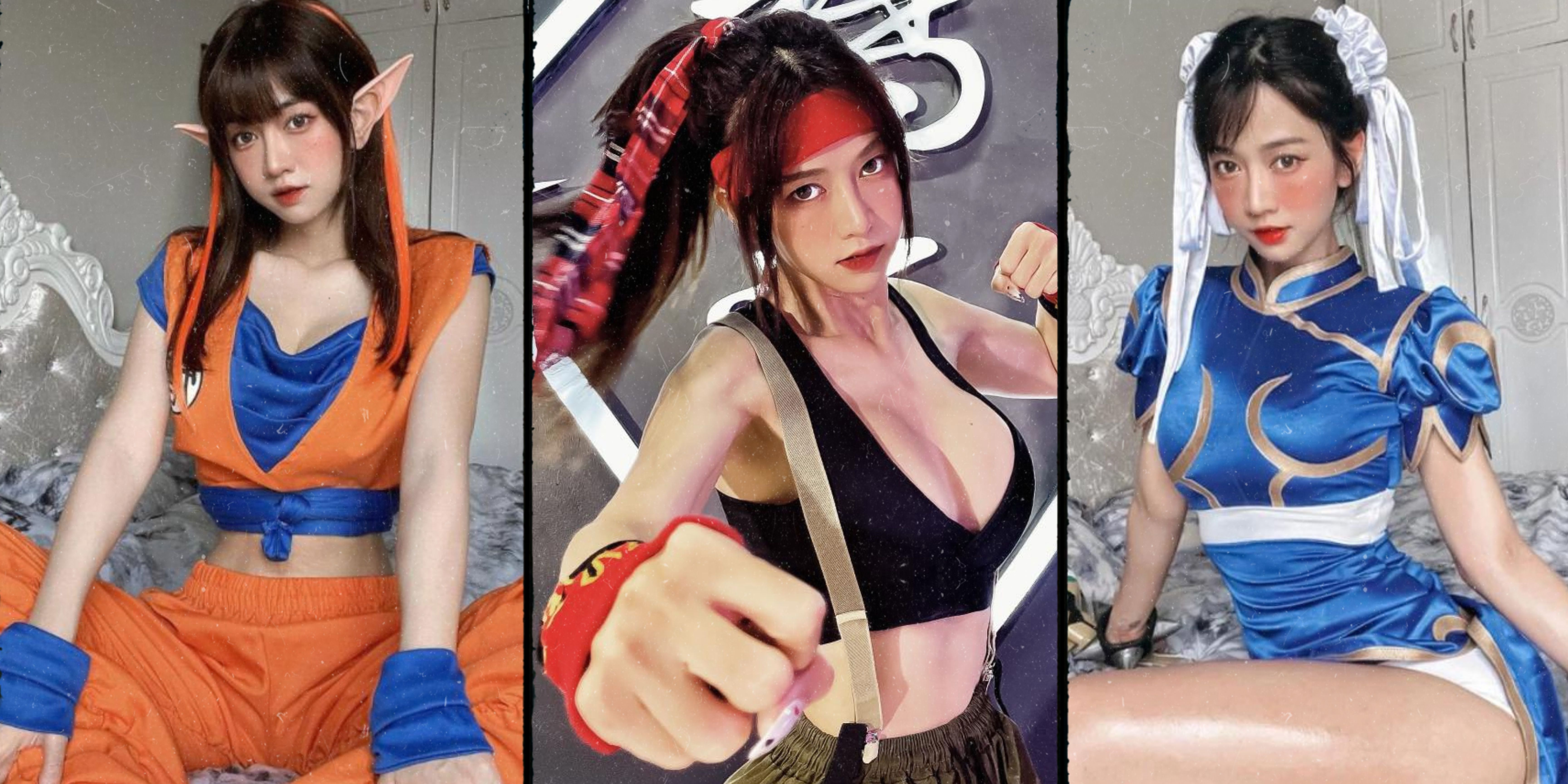 Đỏ mặt với loạt ảnh Lê Bống cosplay nhân vật anime, manga, game cực hấp dẫn