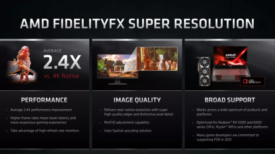 AMD giới thiệu hơn 70 tựa game hiện tại và sắp ra mắt sẽ hỗ trợ FSR