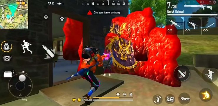 Free Fire: 5 tình huống bạn nên sử dụng Gloo Wall