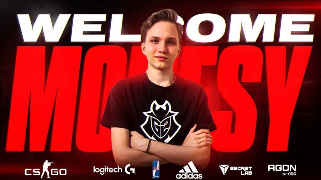 Tài năng trẻ CS:GO m0NESY chính thức kí hợp đồng với G2 Esports