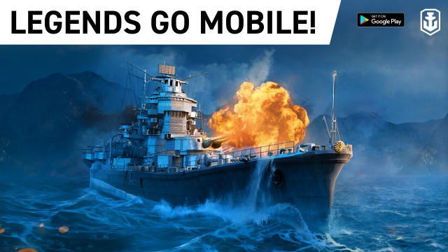 Siêu phẩm chiến hạm World Of Warships: Legends chuẩn bị đặt chân lên mobile