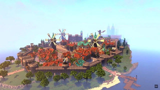 Nhóm game thủ dành 400 giờ để tái hiện thành Mondstadt của Genshin Impact ngay bên trong Minecraft
