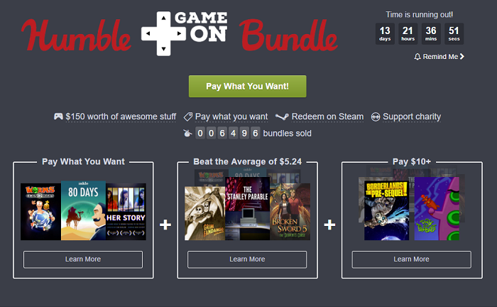 Humble Bundle chuẩn bị ra mắt nền tảng riêng với nhiều ưu đãi hấp dẫn