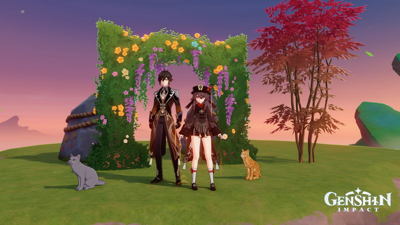 Game thủ Genshin Impact mượn game cầu hôn bạn gái bằng cách không thể nào độc đáo hơn