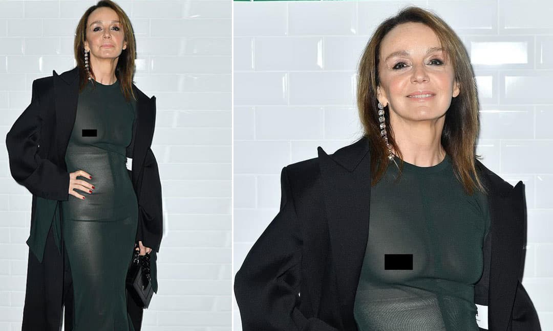 Nữ diễn viên phim Emily in Paris bị ném đá vì diện đồ xuyên thấu để lộ cả vòng một không nội y