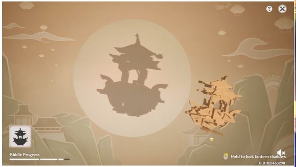 Genhsin Impact: Hướng dẫn sự kiện nhìn bóng đoán hình Đăng Trung Diệu Ảnh tại bản 2.4 (cập nhật liên tục)