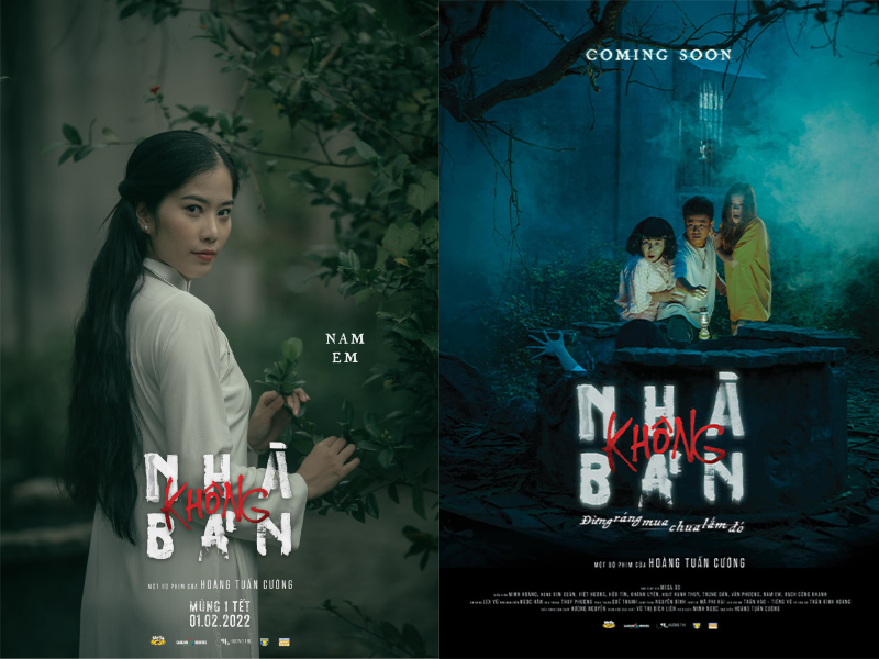 Phim hài Tết  mới của Nam Em tung poster nhưng ai cũng tưởng là phim kinh dị
