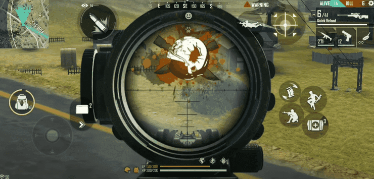 Free Fire OB32: Chi tiết cách để thực hiện headshot bằng một Chạm trên màn hình