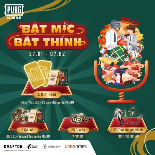 PUBG Mobile: Xuất hiện trend mới dành cho giới trẻ mùa Tết 2022