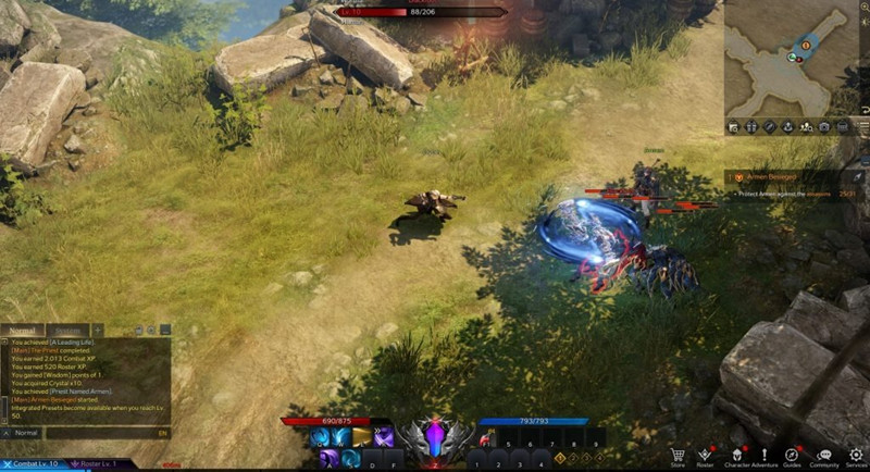 Bản quốc tế của Lost Ark bị những con bot bán Gold xâm chiếm kênh chat hoàn toàn